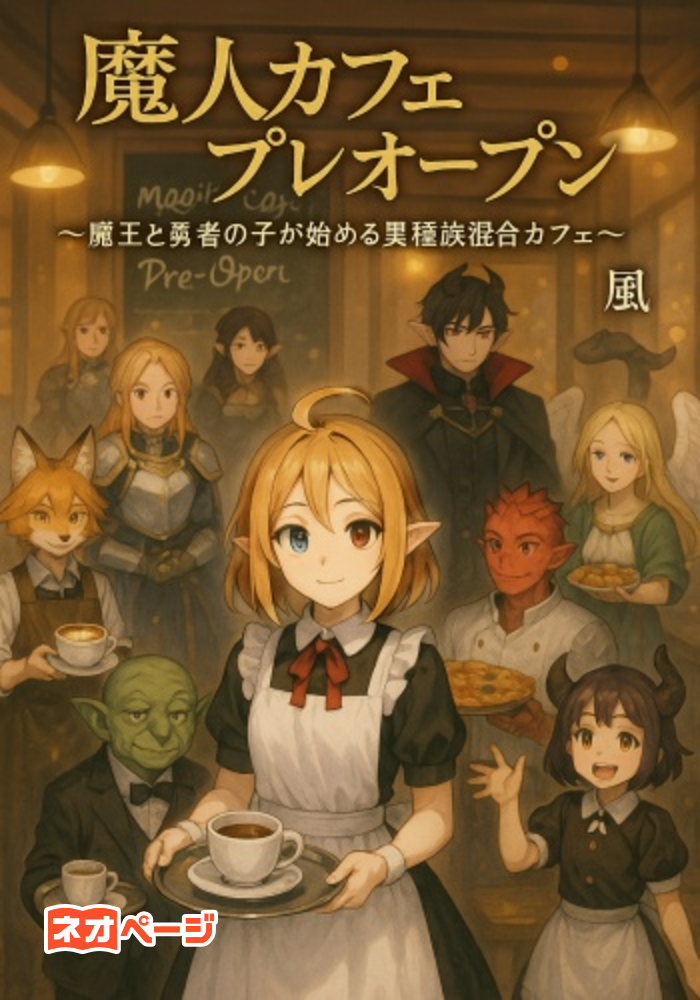 魔人カフェプレオープン～魔王と勇者の子が始める異種族混合カフェ～