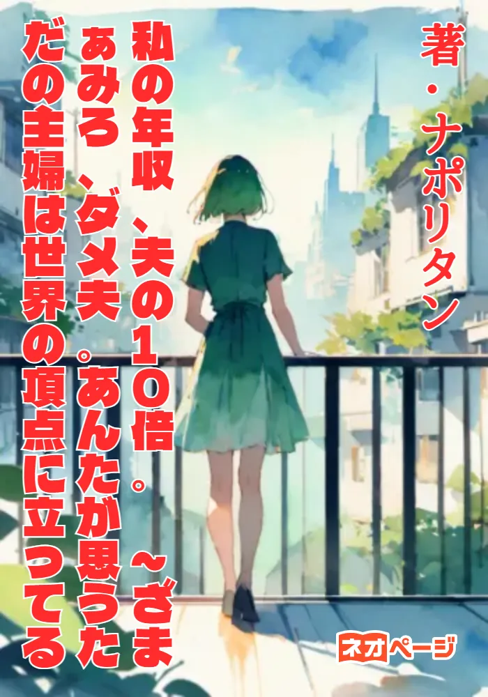 私の年収、夫の10倍。 ～ざまぁみろ、ダメ夫。あんたが思うただの主婦は世界の頂点に立ってる