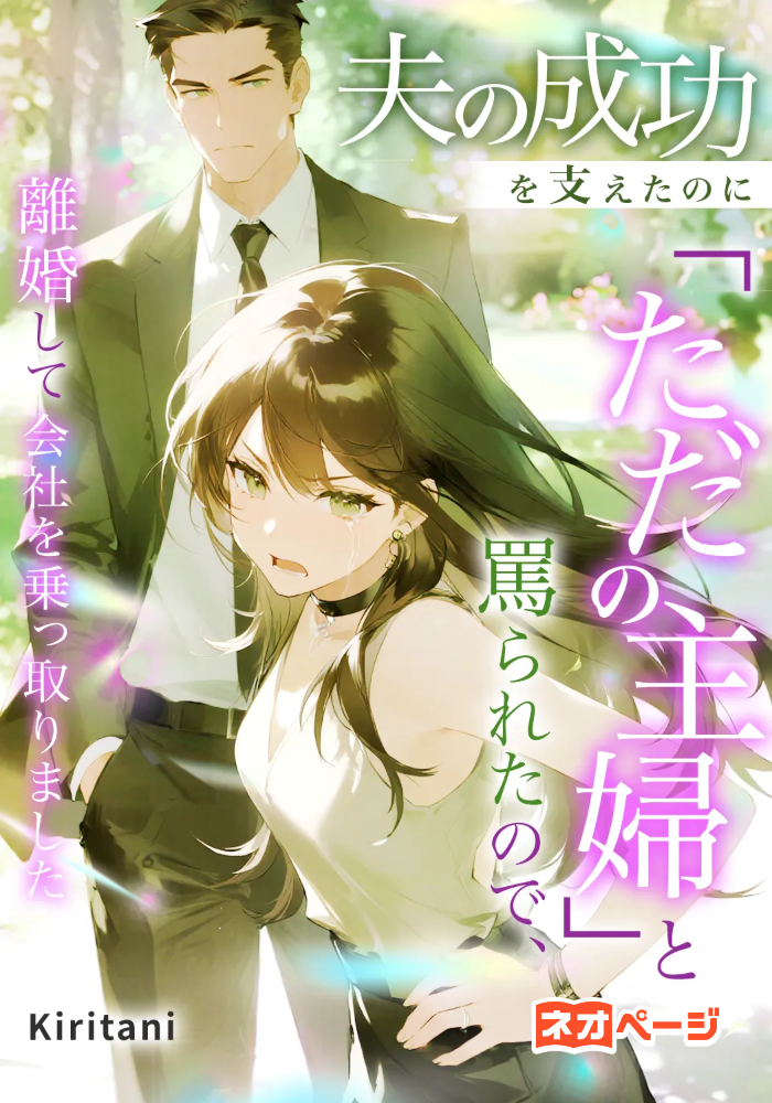夫の成功を支えたのに「ただの主婦」と罵られたので、離婚して会社を乗っ取りました