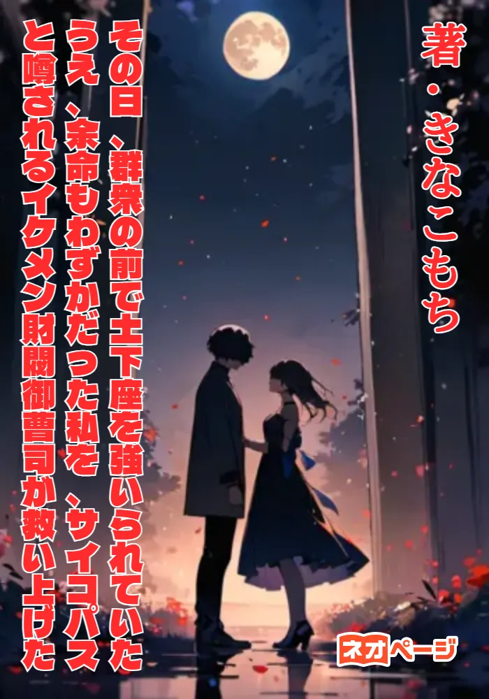 その日、群衆の前で土下座を強いられていたうえ、余命もわずかだった私を、サイコパスと噂されるイケメン財閥御曹司が救い上げた