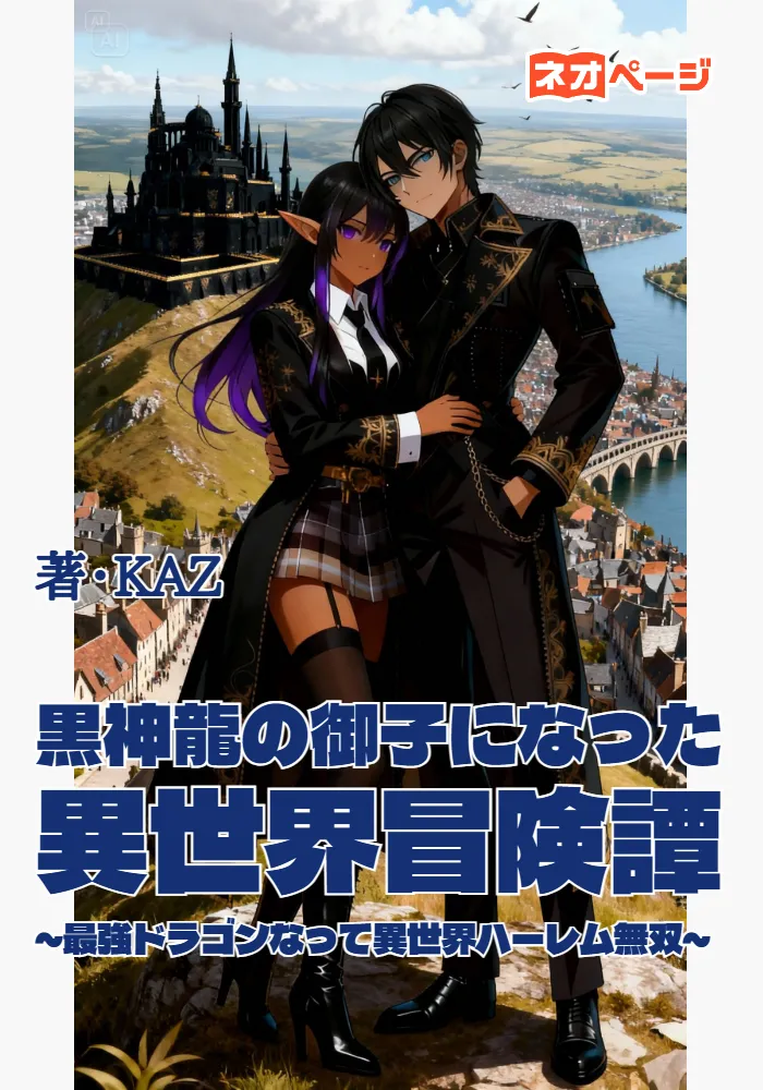 黒神龍の御子になった異世界冒険譚～最強ドラゴンの夫になって異世界ハーレム無双～