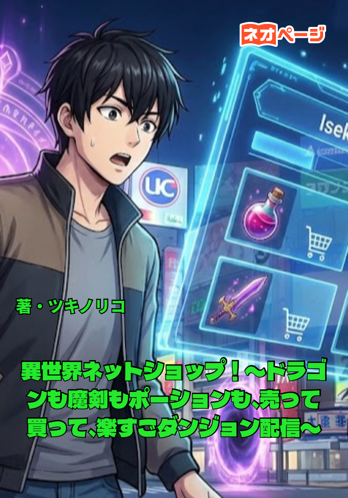異世界ネットショップ！〜ドラゴンも魔剣もポーションも、売って買って、楽すごダンジョン配信〜