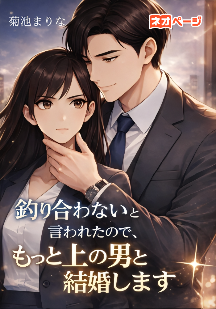 釣り合わないと言われたので、もっと上の男と結婚します